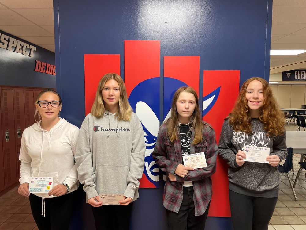 Students of the Week 10/7/22 Chenango Forks Central Middle School