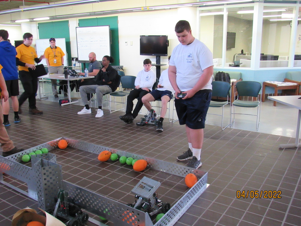 Students attend Robotics Competition