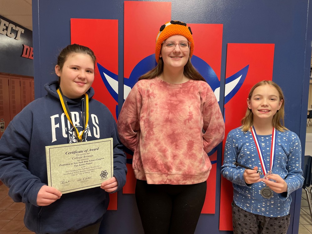 2023 Science Fair Winners! | Chenango Forks Central Middle School