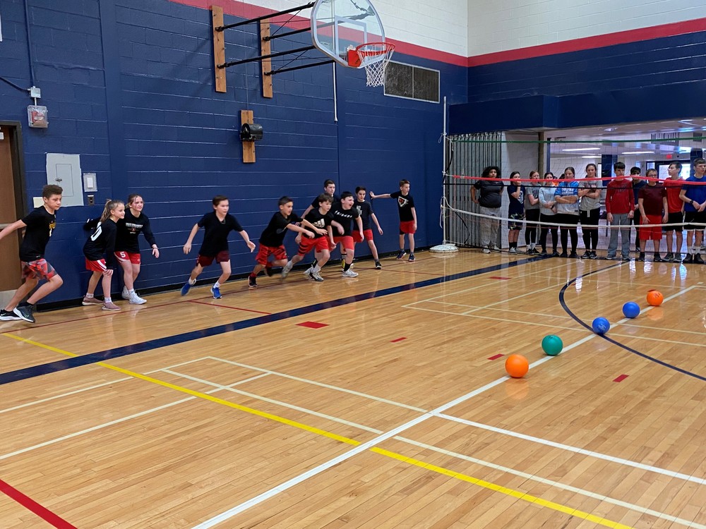 Dodgeball team participates in tournament