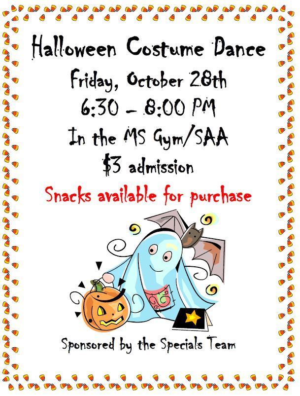 CFMS Halloween Dance Chenango Forks Central Middle School