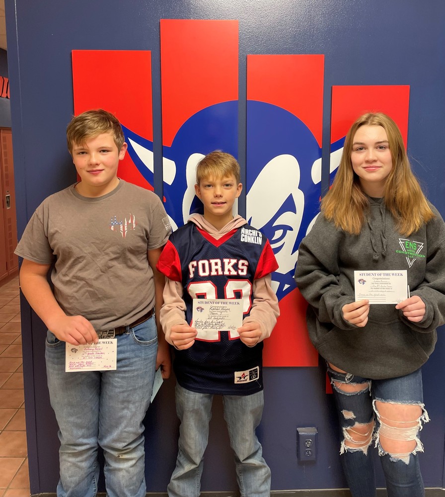 Students of the Week and Good Character | Chenango Forks Central Middle ...