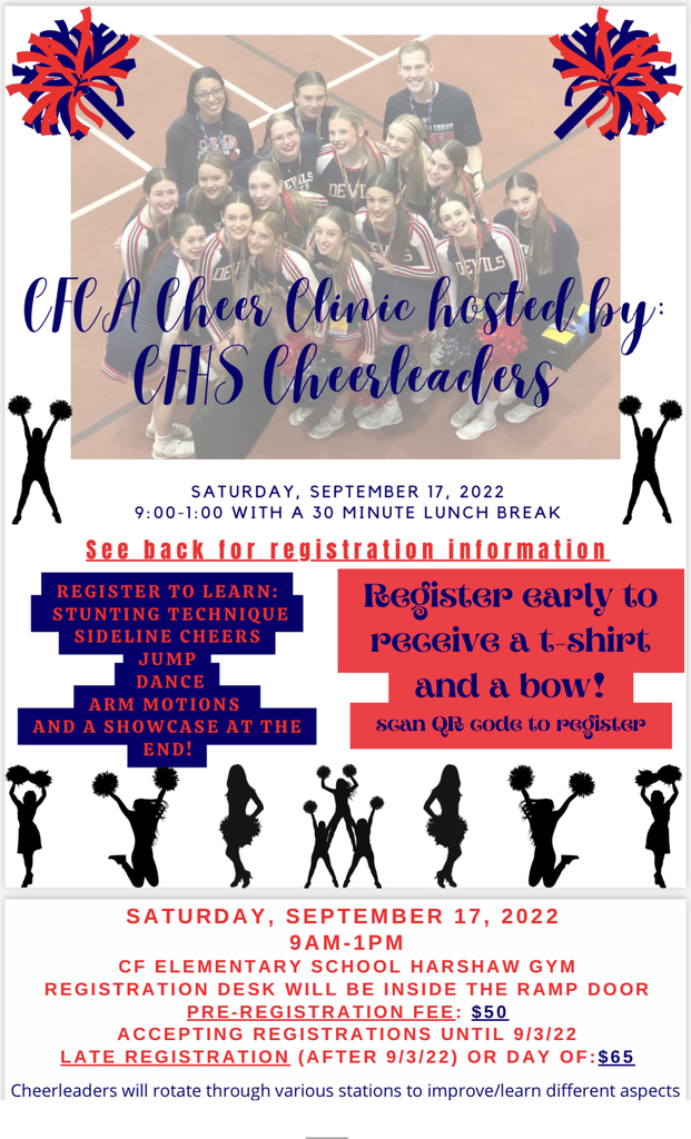 CFHS Cheer Clinic